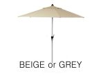2.7m round parasol