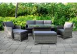Niagara Casual Sofa Dining Set With Ice Bucket Rising Table
