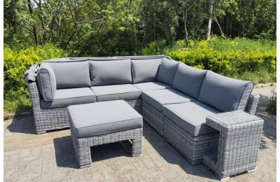 New Cambridge Deluxe Canopy Modular Sofa Set  & Daybed  - Grey