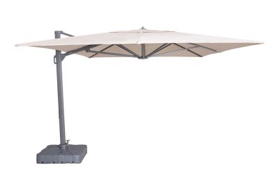 Maze Artemis 3m x 4m Rectangular Rotating Cantilever Parasol With LED Lights