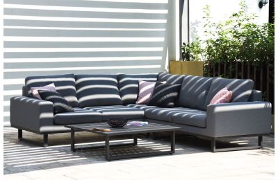 Maze Ethos Small Patio Furniture Set - Flanelle Colour
