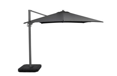 Maze Atlas 2.4m x 3.3m Rectangular Rotating Cantilever Parasol With LED Lights