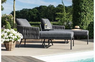 Maze rattan austin 2025 sunlounger