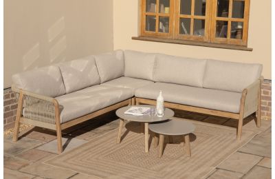 Maze - Rope Weave Martinique Corner Sofa Set