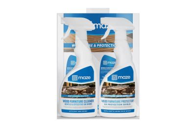 Maze - Wood Garden Furniture Cleaning & Protector Kit - Front Cover