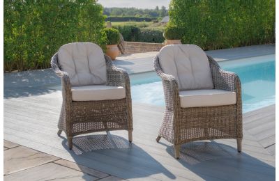 Maze - Pair of Winchester Heritage Rattan Dining Chairs