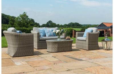 Maze Rattan Oxford 2 Seat Garden Sofa Set 