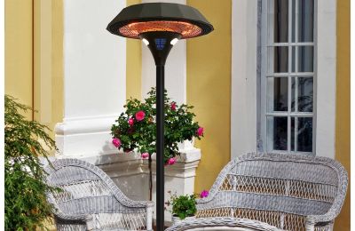 Maze - 2100W Helio Freestanding Electric Patio Heater 