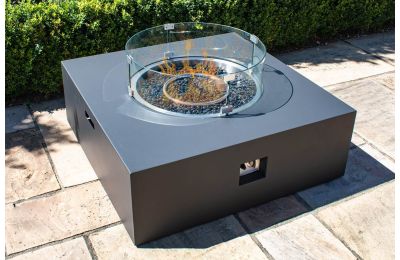 Maze Lounge - Square Gas Fire Pit