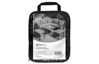 Maze Pro 300 Outdoor Furniture Cover for Vancouver Square Corner Dining Sofa Set