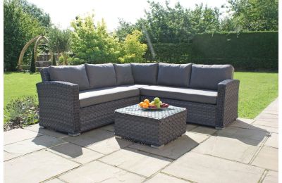 Victoria Small Corner Sofa Set - Maze Rattan 