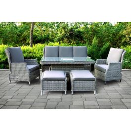 Reclining sales garden sofa