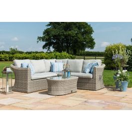 Maze rattan oxford corner clearance sofa