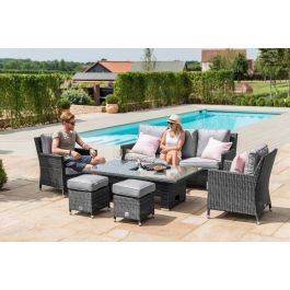 Maze rattan venice hotsell sofa dining set