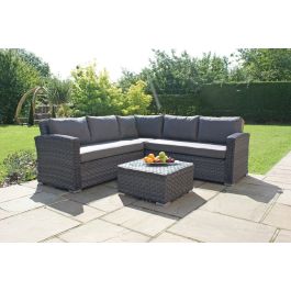 Maze Rattan Victoria Small Corner Group Rattan Furniture Fairy