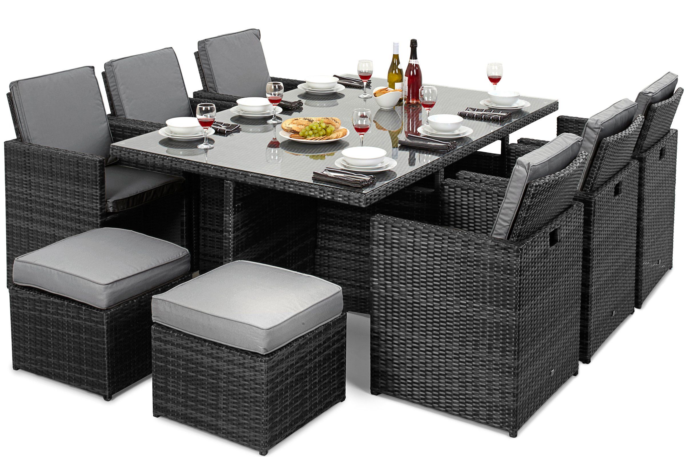 Maze rattan cube deals