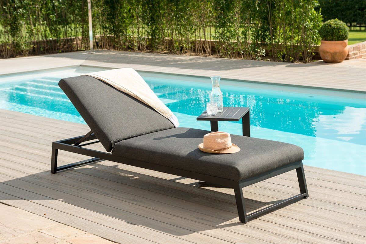 Teal sun loungers top
