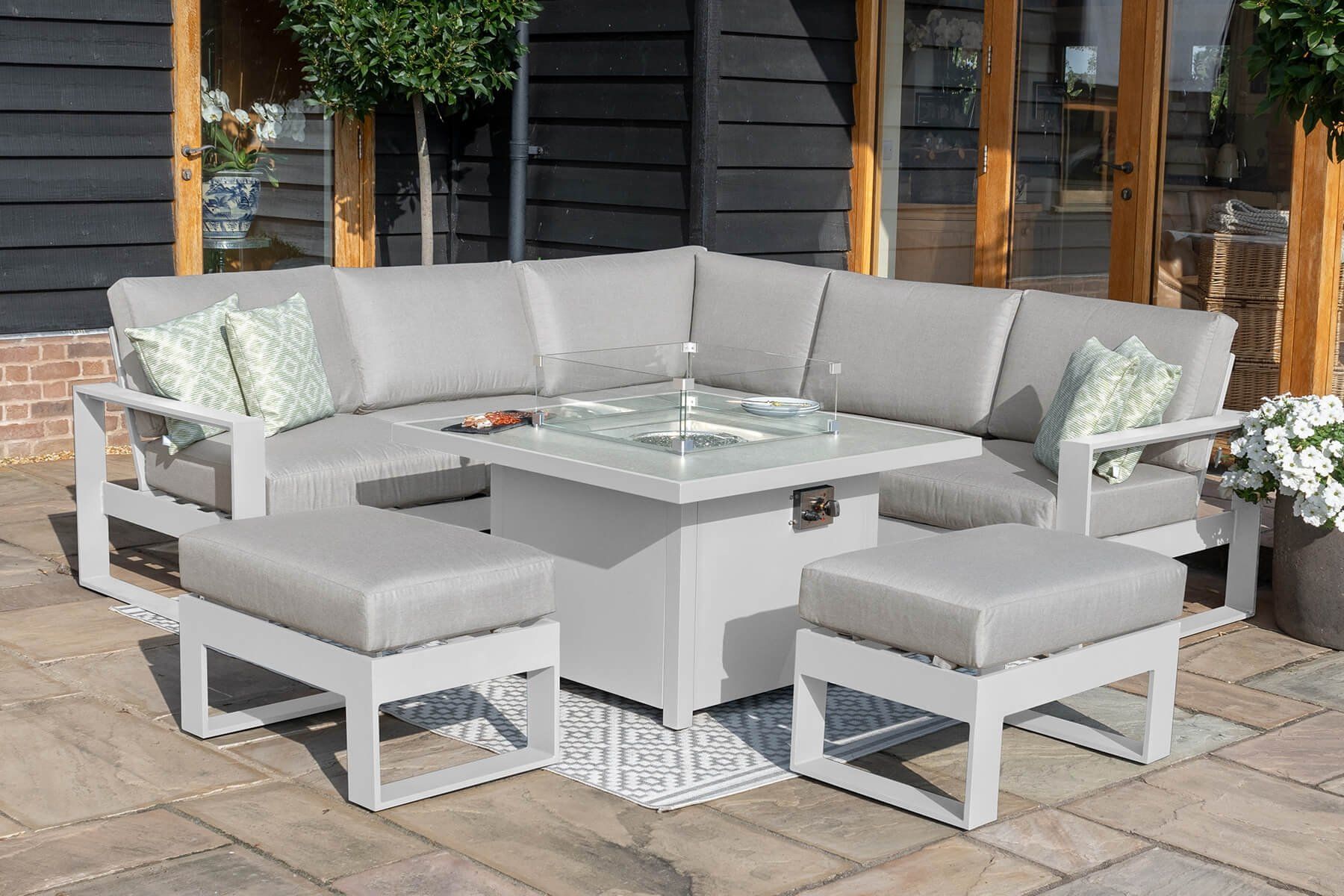 Amalfi casual sales sofa dining set