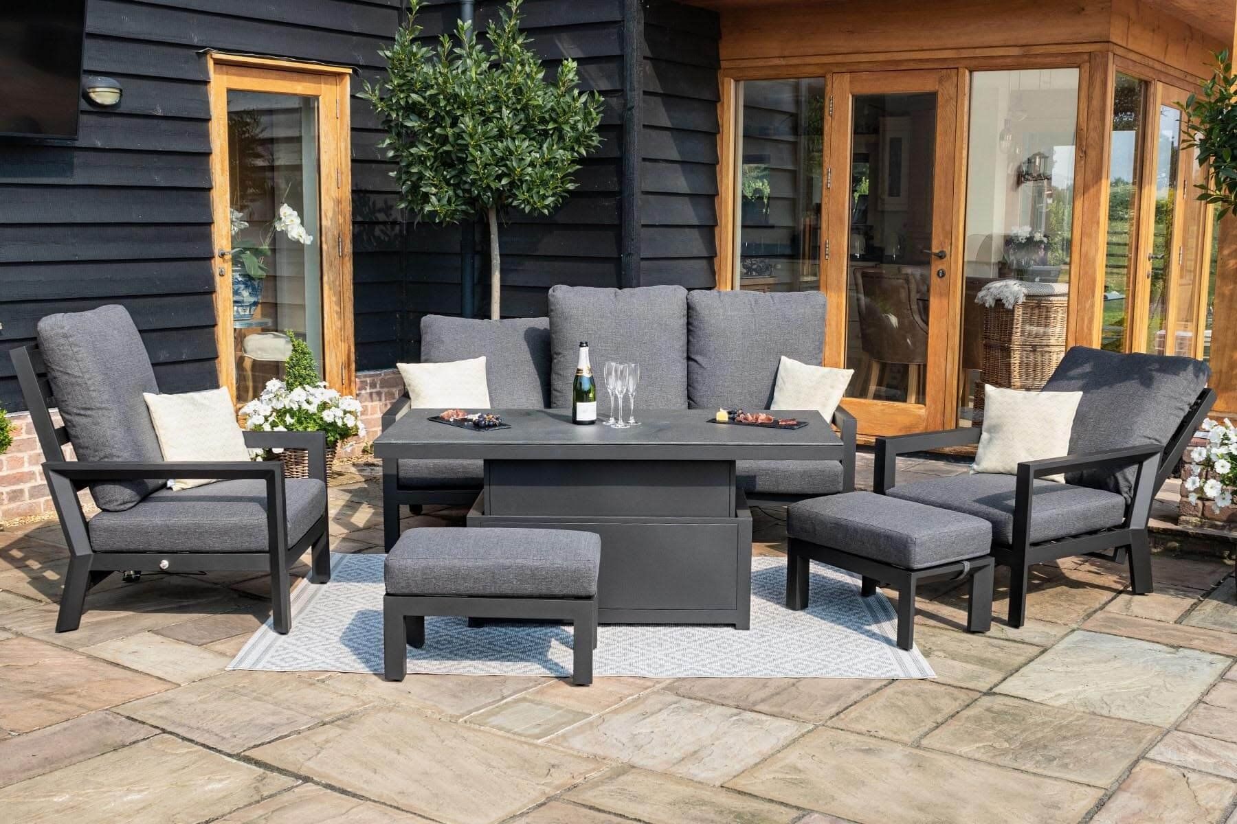 Maze rattan 3 seater sofa set new arrivals