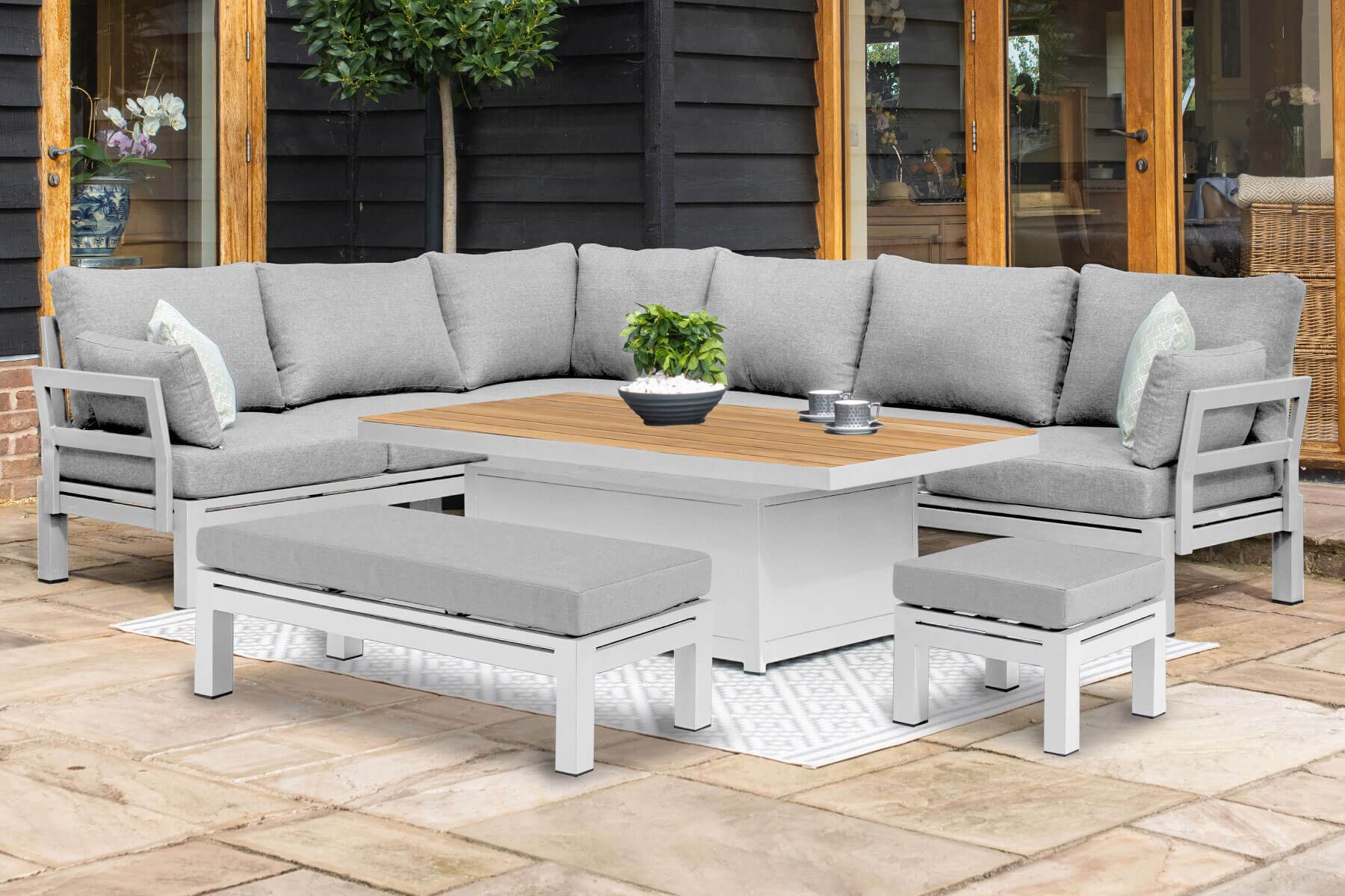 Maze oslo sales corner sofa