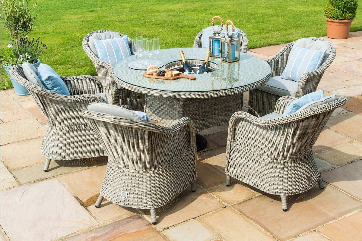 Maze rattan oxford shop 6 seater