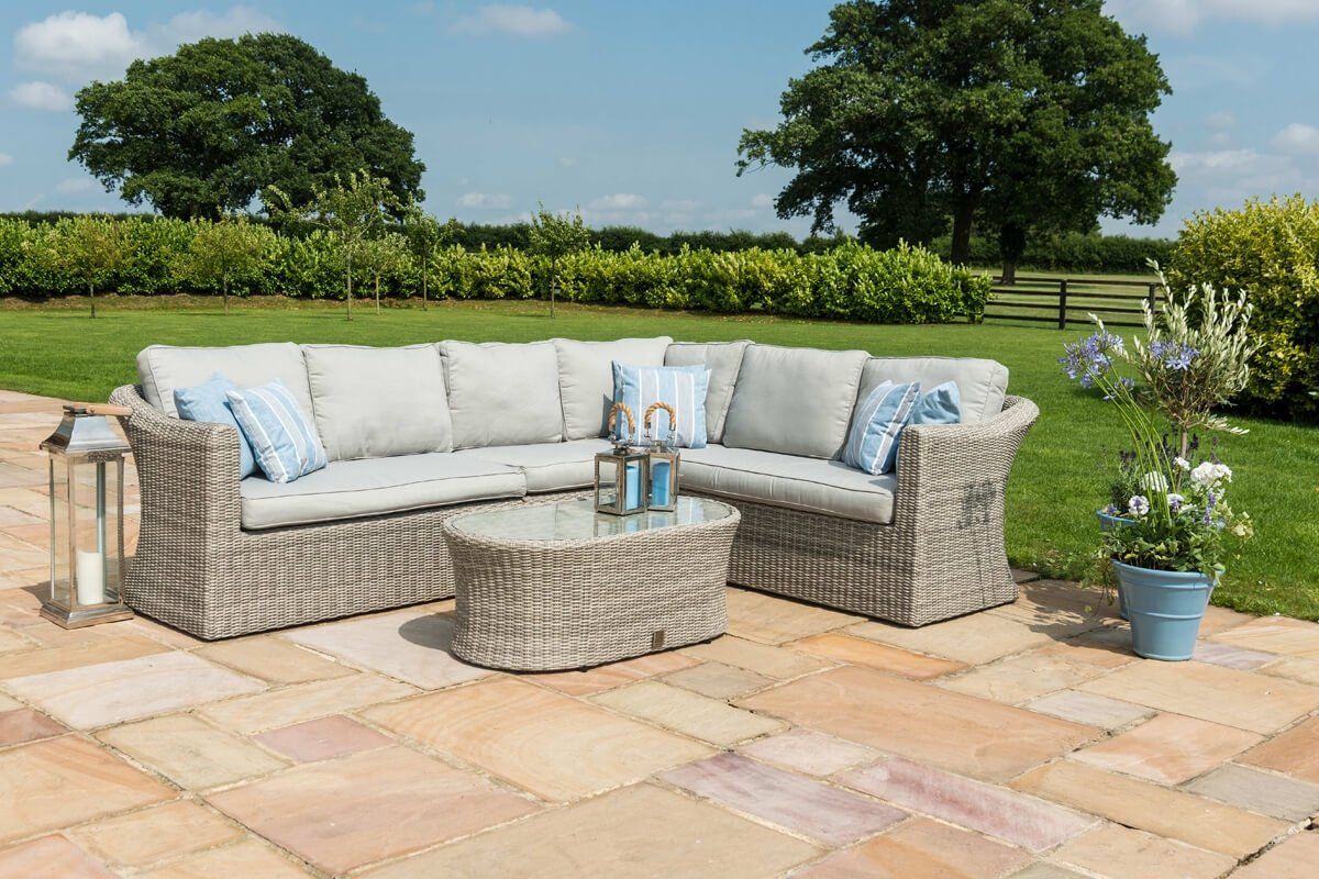 Maze rattan corner sofa set hotsell