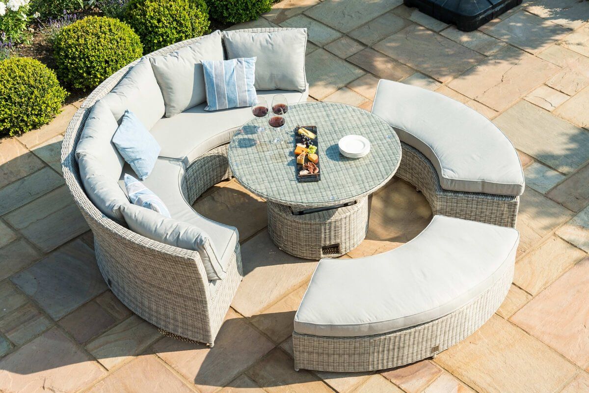 Oxford rattan sofa set clearance