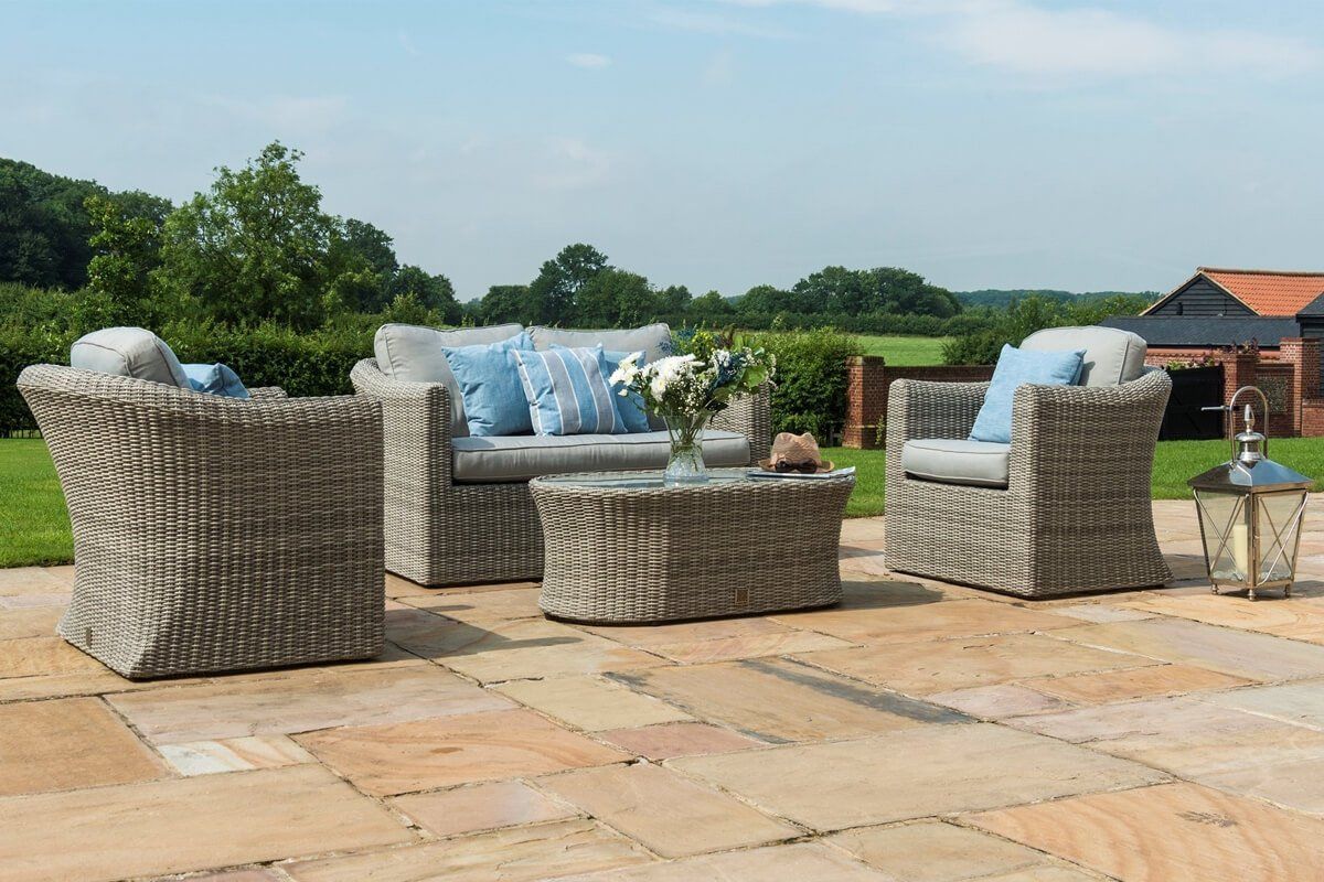 Maze rattan oxford 3 shop seat sofa set