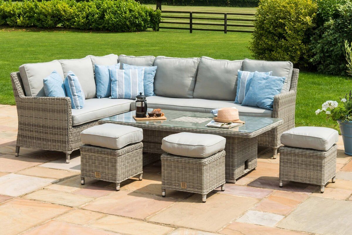 Maze rattan oxford sales sofa dining set