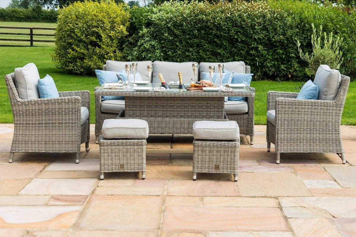 Rising table with ice bucket discount