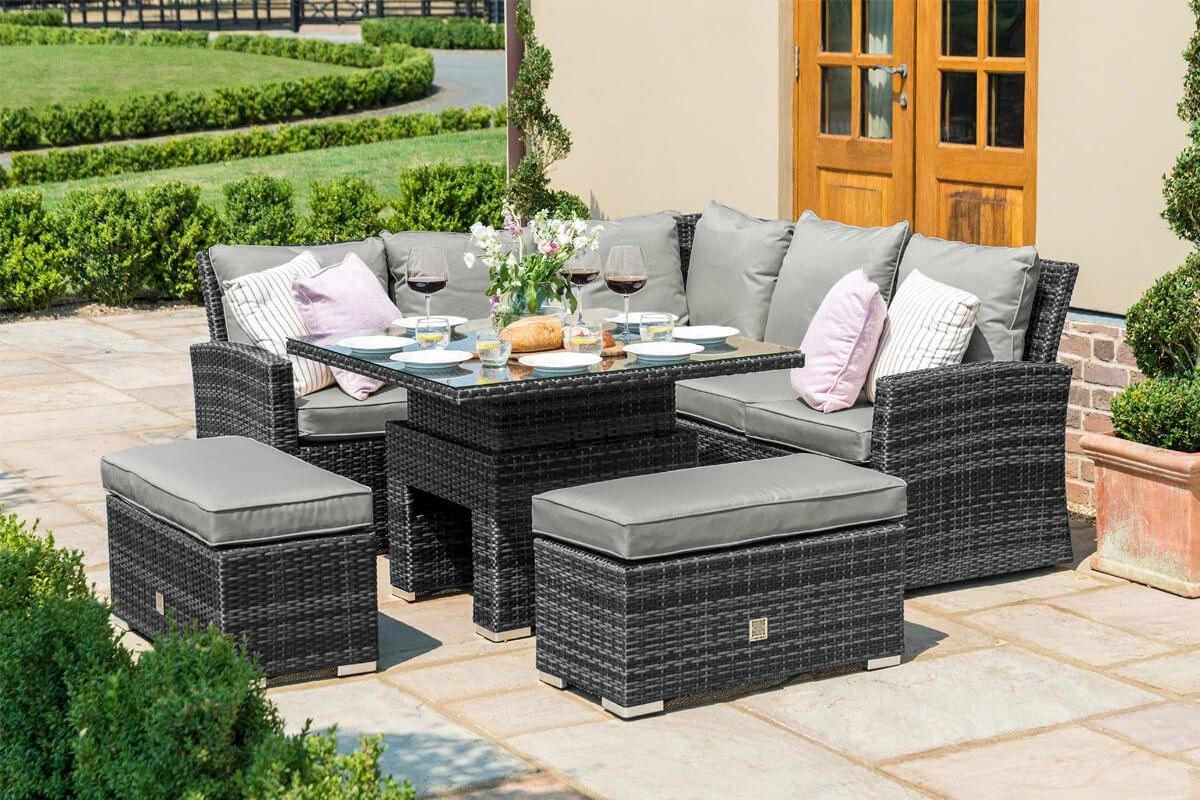 Maze rattan replacement cushions top