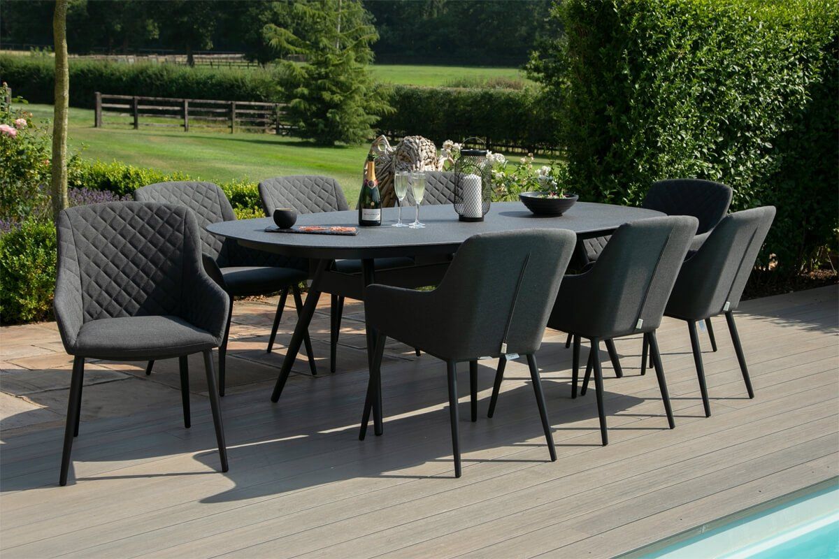 8 chair outdoor dining set on sale