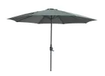 Maze Capri 2.7m Round Tilting Parasol with Crank Handle - Oil Green