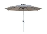 Maze Capri 3.5m Round Tilting Parasol with Crank Handle - Clay Beige