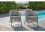 Maze - Maldives Rope Weave Pair of Dining Chairs