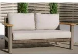 Maze - Sicily Rope Weave 2 Seat Sofa - Café