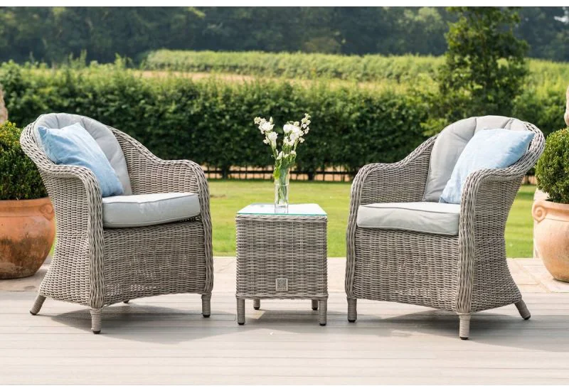 Round garden lounge shop set
