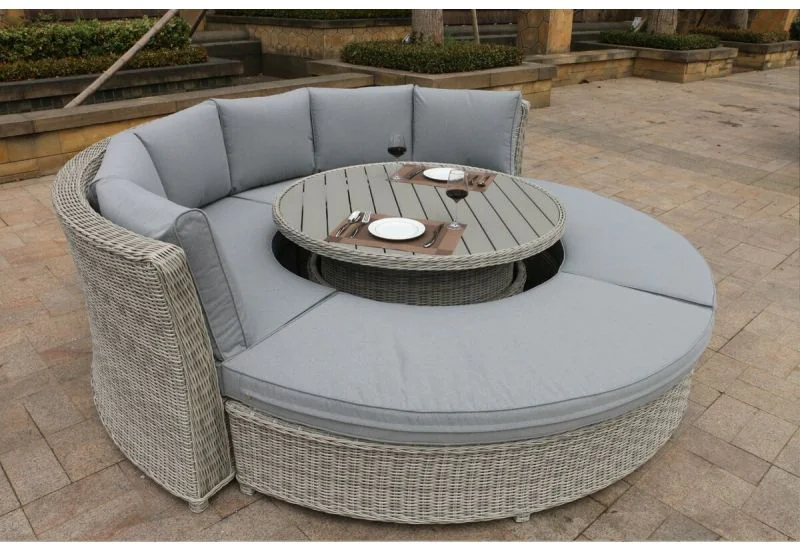 Curved deals garden furniture