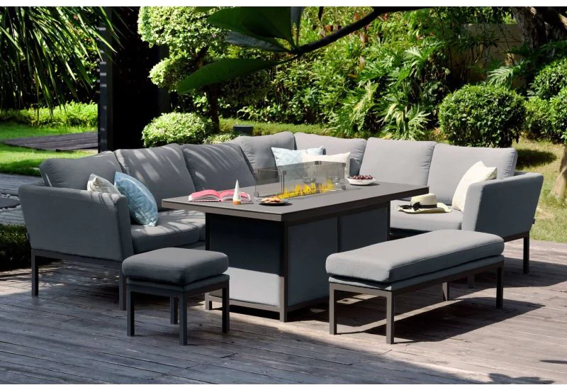 Al fresco vita sales corner dining set
