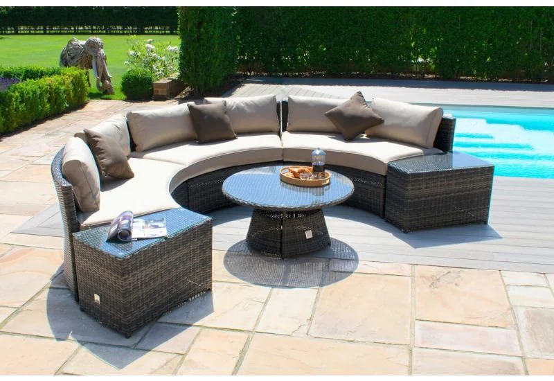 Circular garden furniture hotsell