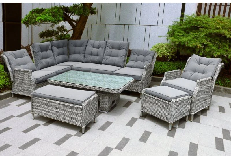Reclining garden sofa deals