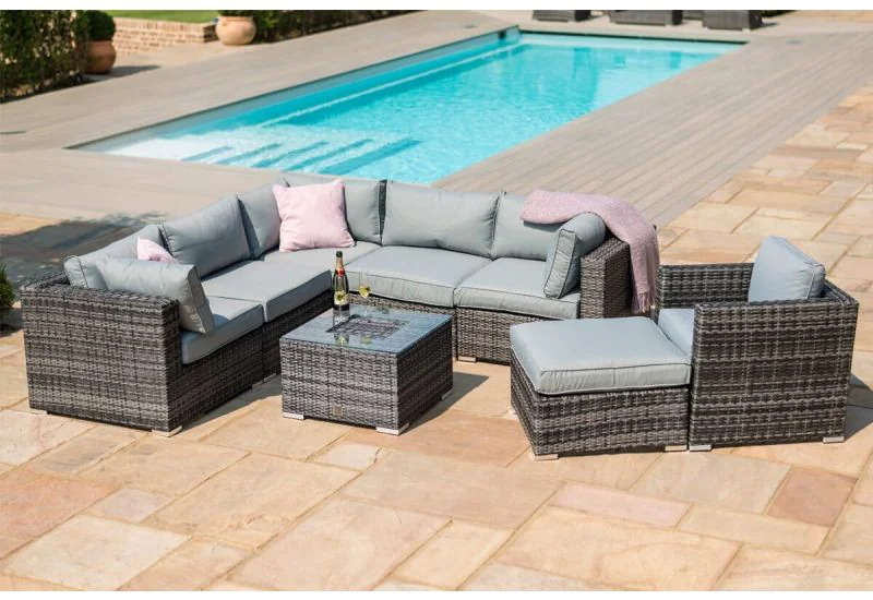 Maze rattan london shop corner sofa set
