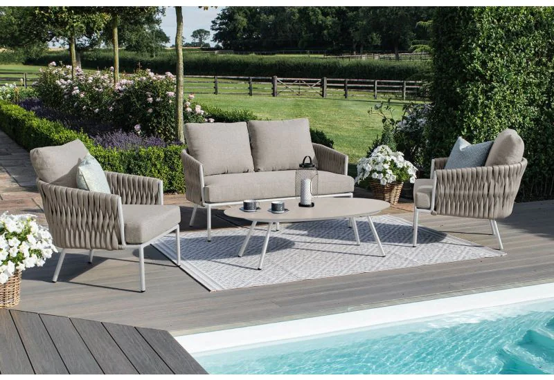 Rope garden shop sofa set