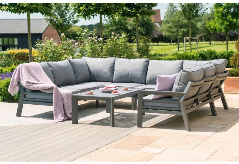 Garden u store shaped sofa