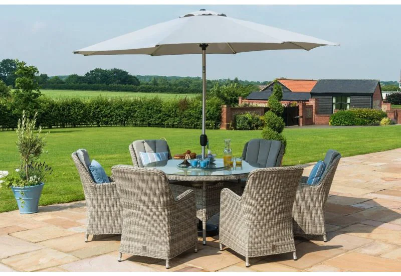 Maze rattan new arrivals oxford 6 seater