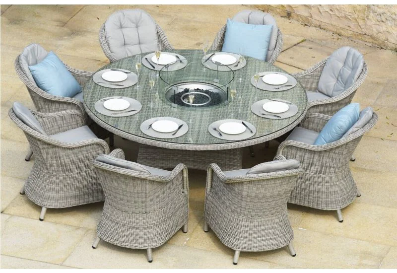 8 seater round rattan garden sale furniture
