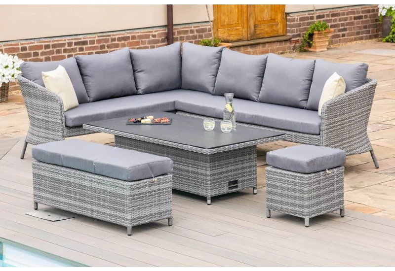 Santorini store corner couch