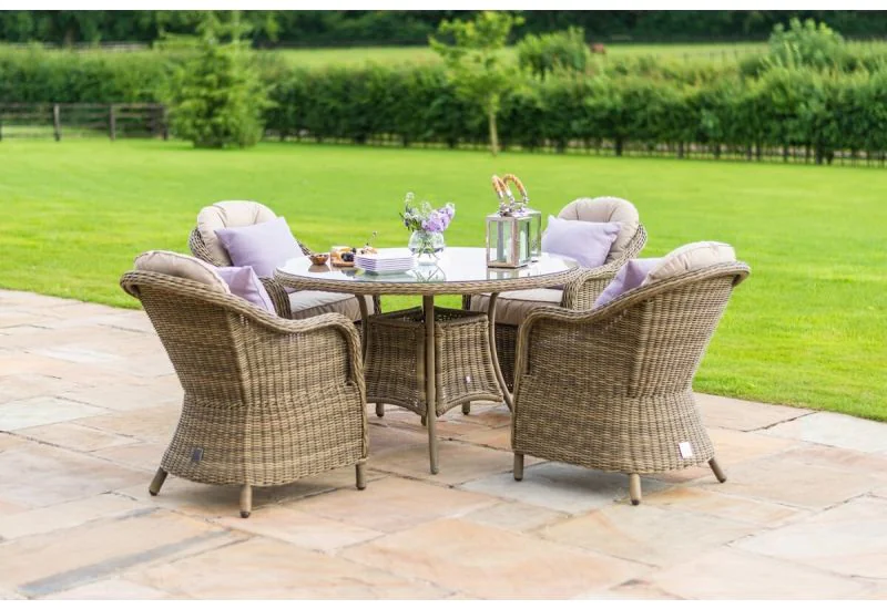 4 chair outlet rattan garden set