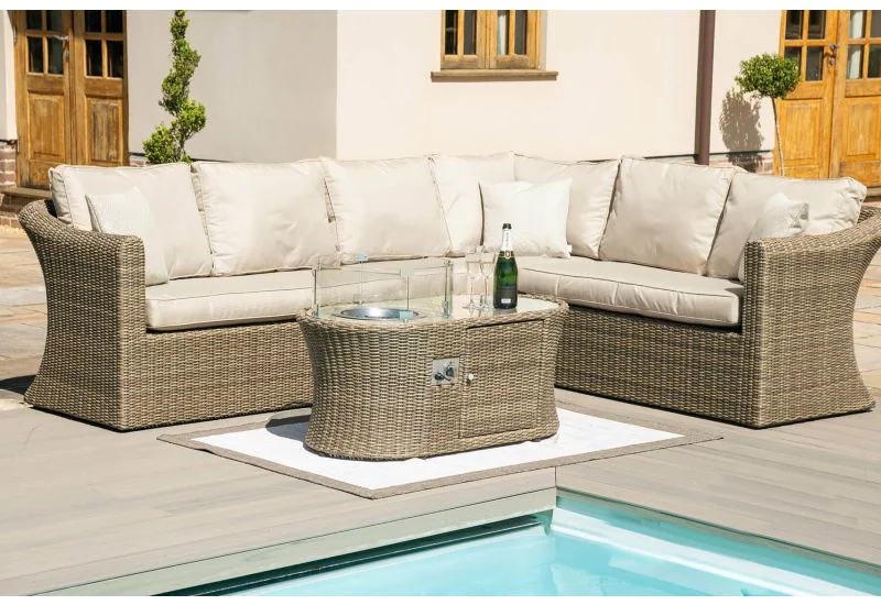 Maze rattan winchester corner sofa set best sale