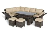 Maze henley corner hotsell dining set